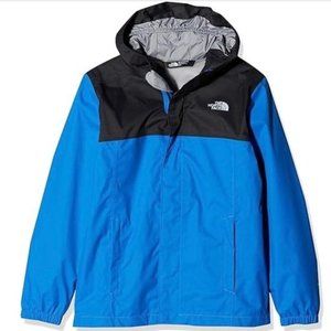 The North Face Resolve Reflective Jacket Rain waterproof TNF Blue - Boys L 14-16